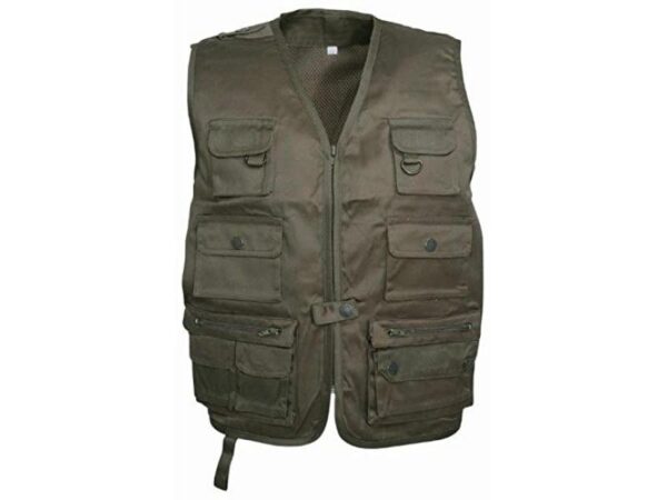 Gilet reporter kaki PERCUSSION